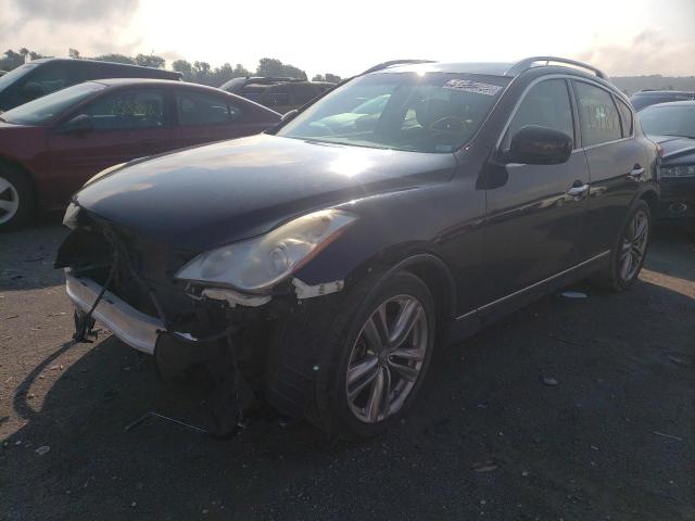JN1AJ0HR7BM853630 - 2011 INFINITI EX35 BASE BLACK photo 2