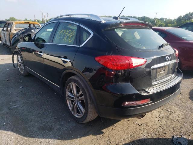 JN1AJ0HR7BM853630 - 2011 INFINITI EX35 BASE BLACK photo 3