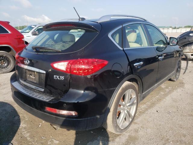 JN1AJ0HR7BM853630 - 2011 INFINITI EX35 BASE BLACK photo 4
