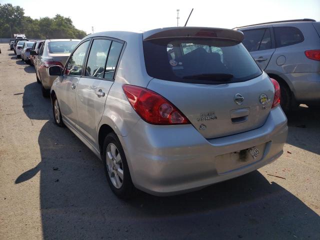 3N1BC1CP3BL508051 - 2011 NISSAN VERSA S SILVER photo 3