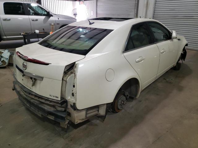 1G6DV57V680147858 - 2008 CADILLAC CTS HI FEA WHITE photo 4