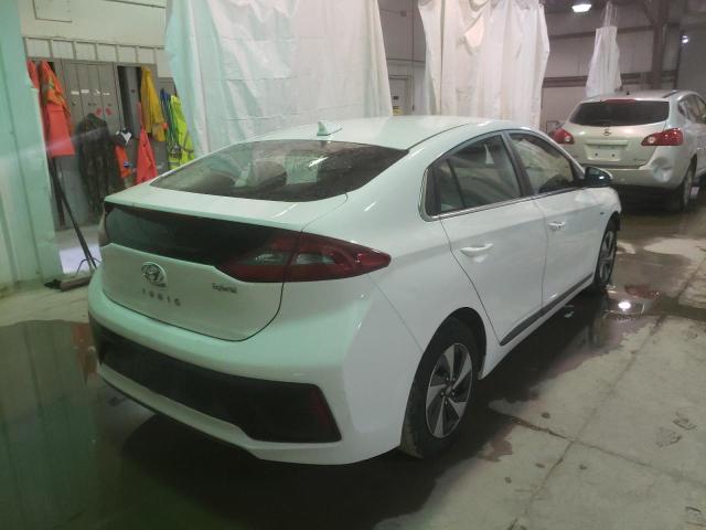 KMHC75LC9HU050567 - 2017 HYUNDAI IONIQ SEL WHITE photo 4