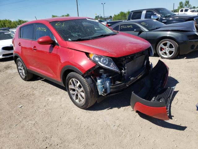 KNDPB3AC2E7637568 - 2014 KIA SPORTAGE B RED photo 1