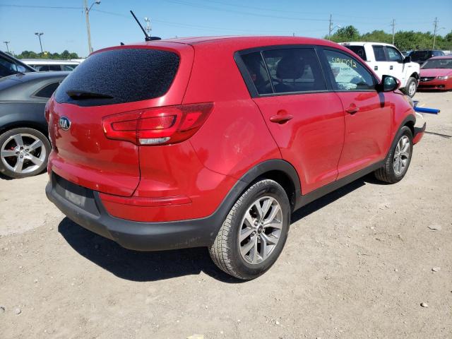 KNDPB3AC2E7637568 - 2014 KIA SPORTAGE B RED photo 4