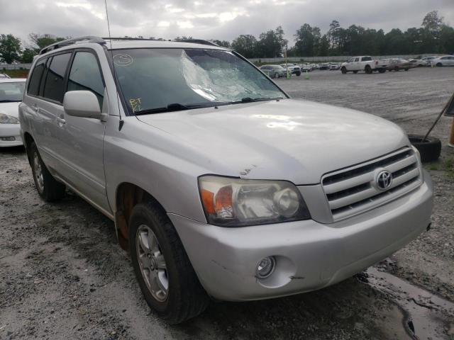 JTEGD21A470158305 - 2007 TOYOTA HIGHLANDER SILVER photo 1