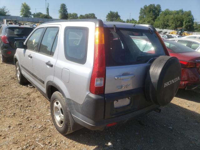 JHLRD68422C023886 - 2002 HONDA CR-V SILVER photo 3