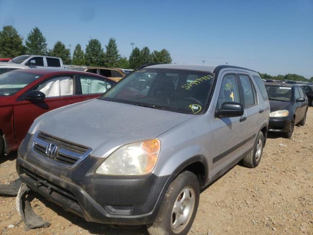 JHLRD68422C023886 - 2002 HONDA CR-V SILVER photo 9