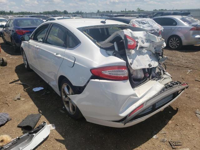 3FA6P0HD1GR136263 - 2016 FORD FUSION SE  photo 3