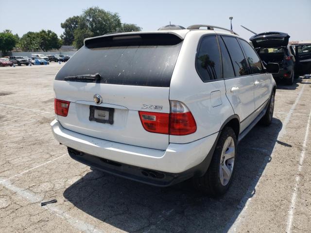 5UXFB535X6LV21824 - 2006 BMW X5 4.4I WHITE photo 4