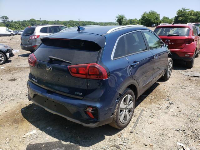 KNDCB3LCXL5400931 - 2020 KIA NIRO LX BLUE photo 4