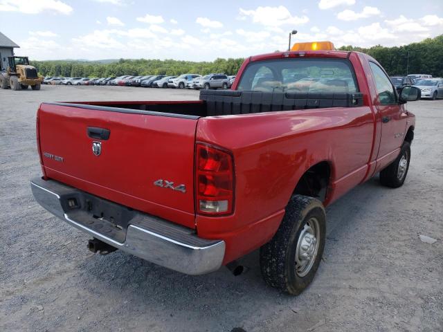 3D7KS26D76G243811 - 2006 DODGE PICKUP RED photo 4