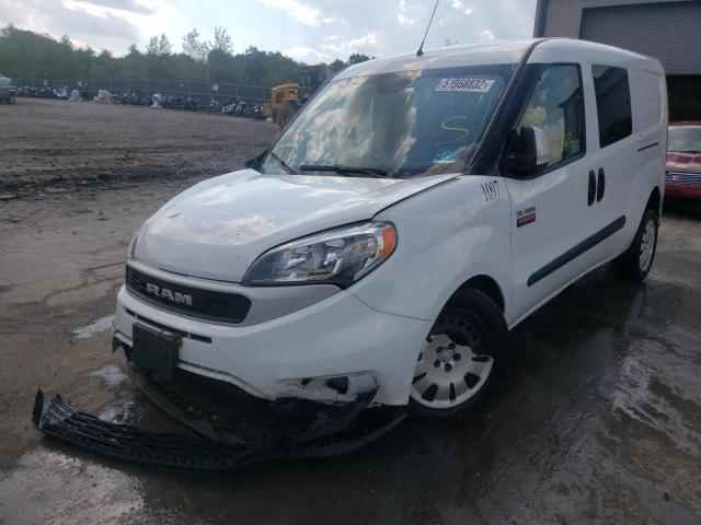 ZFBHRFBB1L6R52245 - 2020 RAM PROMASTER WHITE photo 2