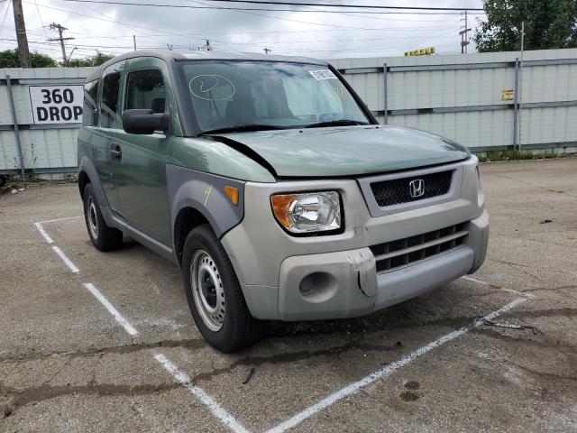 5J6YH28364L038854 - 2004 HONDA ELEMENT LX GREEN photo 1