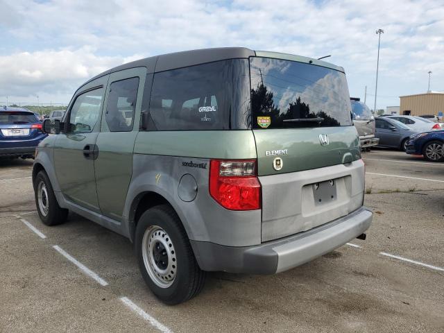 5J6YH28364L038854 - 2004 HONDA ELEMENT LX GREEN photo 3