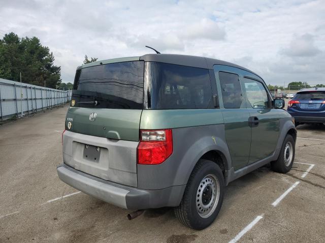 5J6YH28364L038854 - 2004 HONDA ELEMENT LX GREEN photo 4