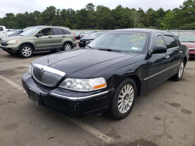 1LNHM82W43Y602067 - 2003 LINCOLN TOWN CAR BLACK photo 2