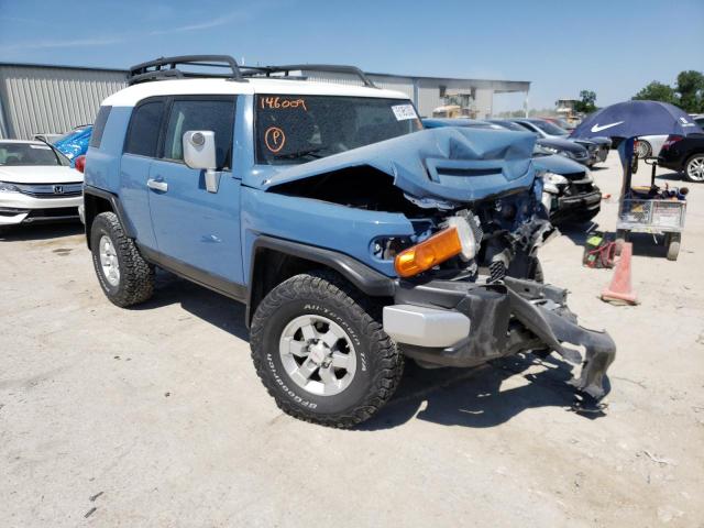 JTEBU4BF8CK146009 - 2012 TOYOTA FJ CRUISER BLUE photo 1