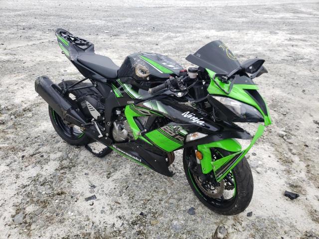 JKBZXJE19HA025291 - 2017 KAWASAKI ZX636 E GREEN photo 1