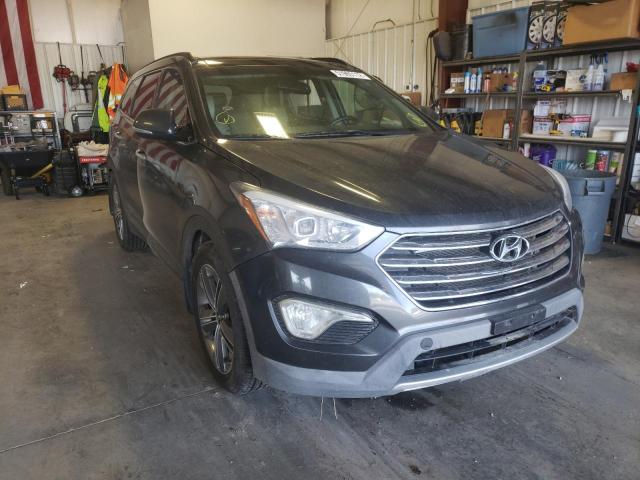 KM8SRDHF8EU085728 - 2014 HYUNDAI SANTA FE G GRAY photo 1