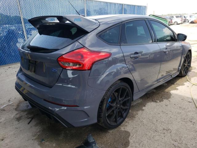 WF0DP3TH8G4114618 - 2016 FORD FOCUS RS GRAY photo 4