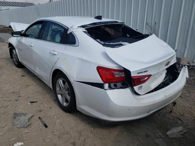 1G1ZC5ST4MF086914 - 2021 CHEVROLET MALIBU LS WHITE photo 3