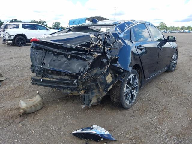 JHMFC1F71JX021331 - 2018 HONDA CIVIC EXL Boz foto 4