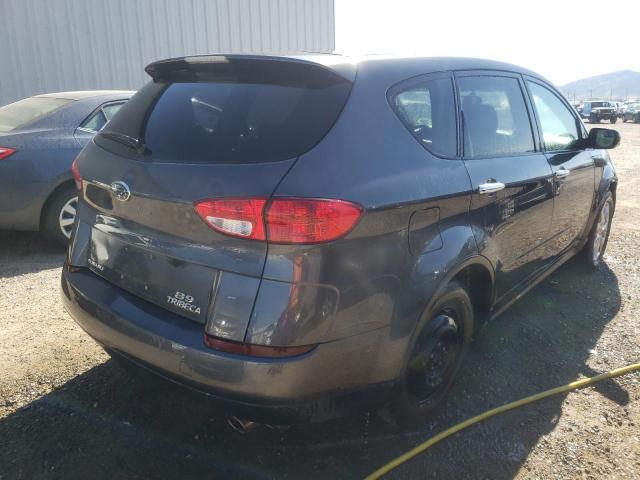 4S4WX85D574408024 - 2007 SUBARU B9 TRIBECA GRAY photo 4