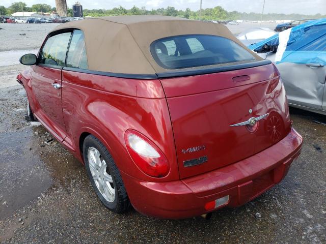 3C3HY55X18T108810 - 2008 CHRYSLER PT CRUISER RED photo 3