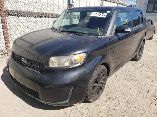 JTLKE50E391072793 - 2009 TOYOTA SCION XB Schwarz Foto 2