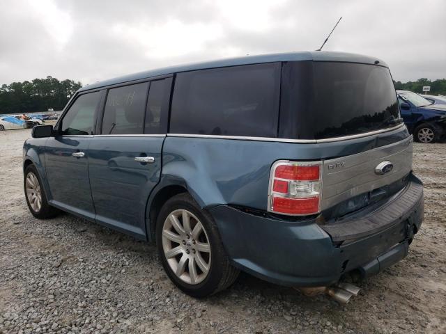 2FMGK5DC7ABA34085 - 2010 FORD FLEX BLUE photo 3