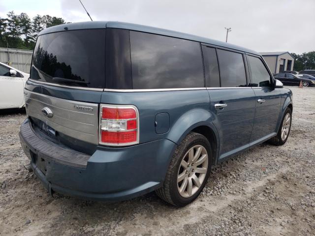 2FMGK5DC7ABA34085 - 2010 FORD FLEX BLUE photo 4