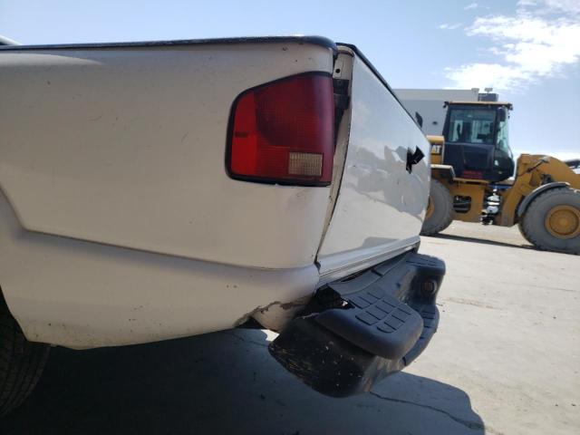 1GCCS14W618206065 - 2001 CHEVROLET S10 WHITE photo 9