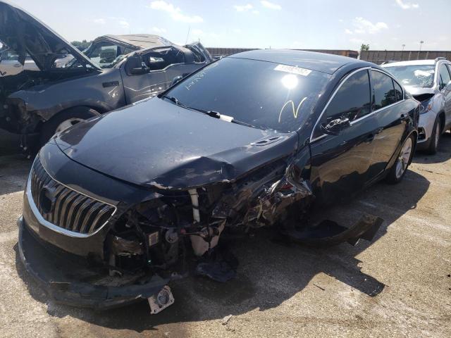 2G4GK5EX5G9170555 - 2016 BUICK REGAL BLACK photo 2