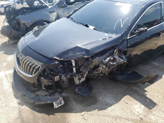 2G4GK5EX5G9170555 - 2016 BUICK REGAL BLACK photo 9