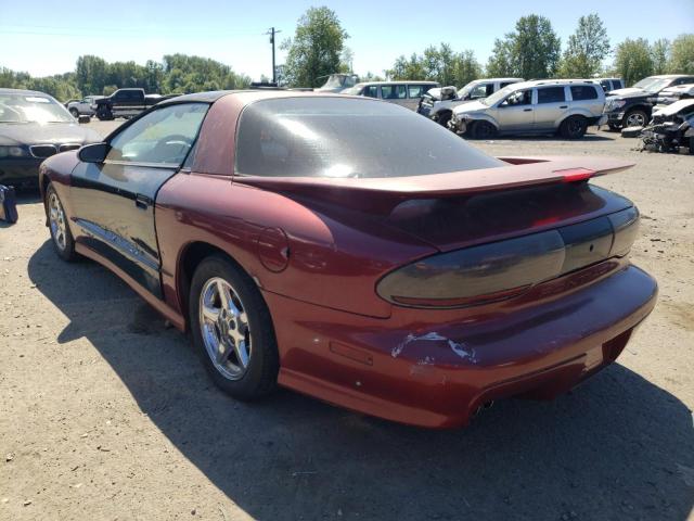 2G2FV22P7S2251301 - 1995 PONTIAC FIREBIRD F RED photo 3