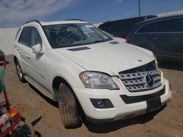 4JGBB8GBXBA706491 - 2011 MERCEDES-BENZ ML 350 4MA WHITE photo 1