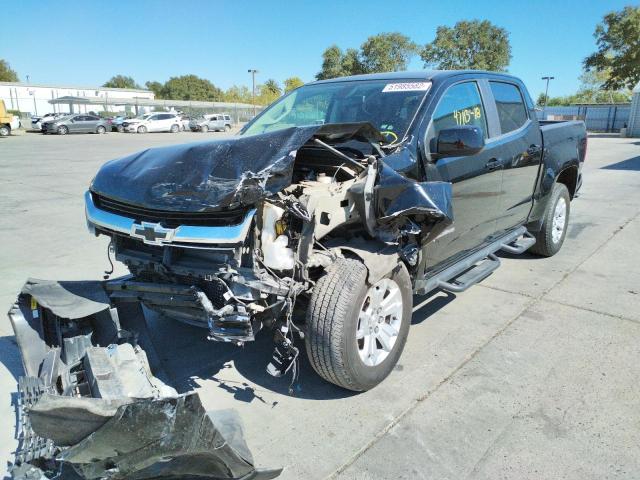 1GCGSCEN7J1165618 - 2018 CHEVROLET COLORADO L BLACK photo 2