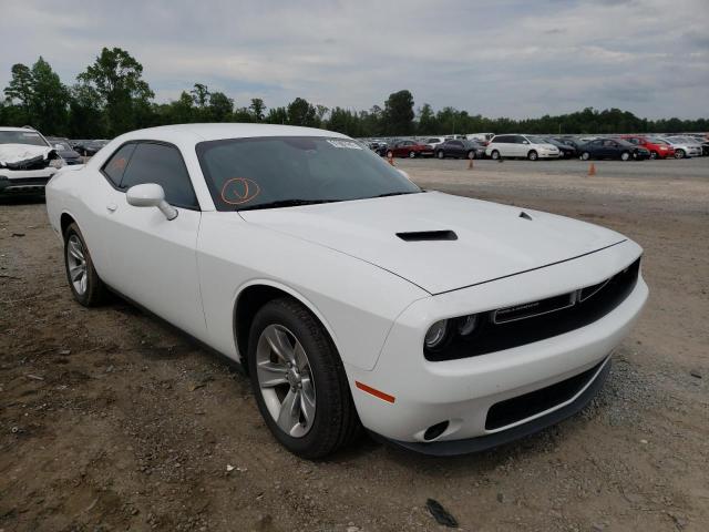 2C3CDZAG1JH241925 - 2018 DODGE CHALLENGER WHITE photo 1