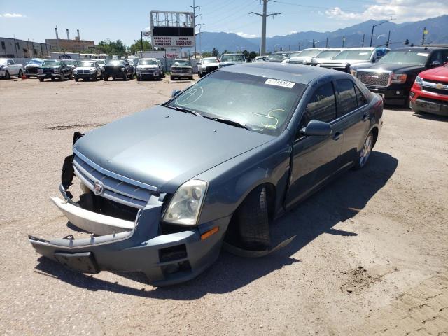 1G6DW677760215411 - 2006 CADILLAC STS GRAY photo 2