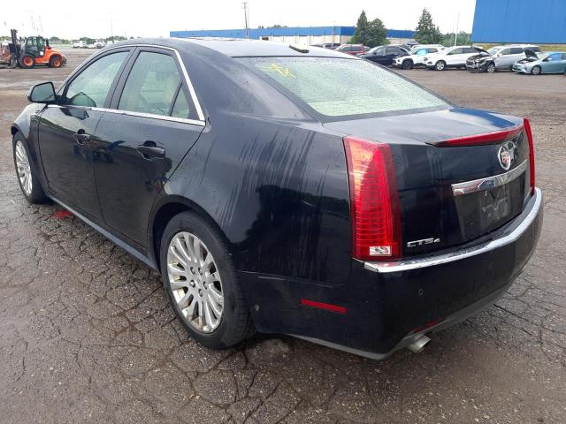 1G6DM5EV9A0138017 - 2010 CADILLAC CTS PERFOR Черный фото 3