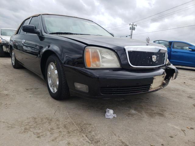 1G6KD54Y3YU265805 - 2000 CADILLAC DEVILLE BLACK photo 1