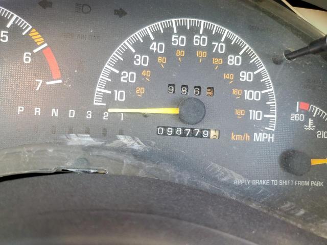 1G2WP52K3YF150425 - 2000 PONTIAC GRAND PRIX ნაცრისფერი ფოტო 8