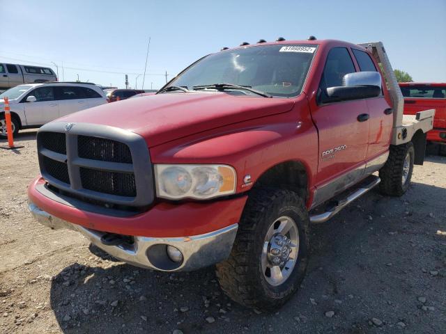 3D7KS28C75G862086 - 2005 DODGE RAM 2500 S Կարմիր լուսանկար 2