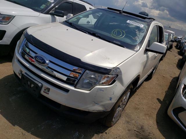 2FMDK39CX8BB33784 - 2008 FORD EDGE LIMIT WHITE photo 2