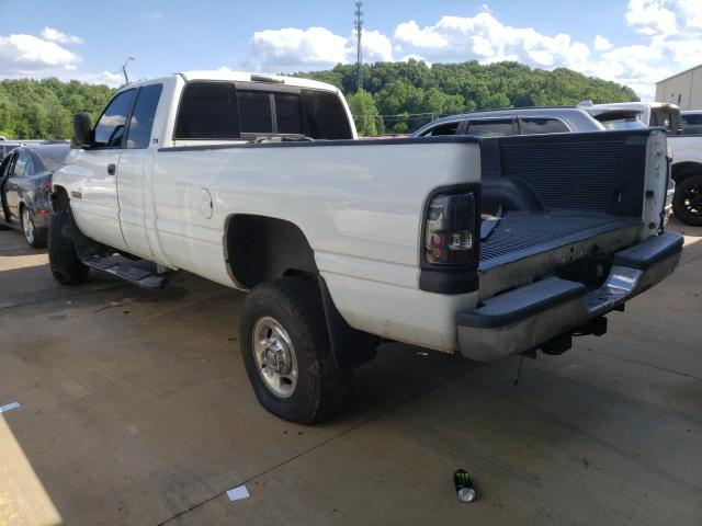 3B7KF23601G205639 - 2001 DODGE RAM 2500 WHITE photo 3