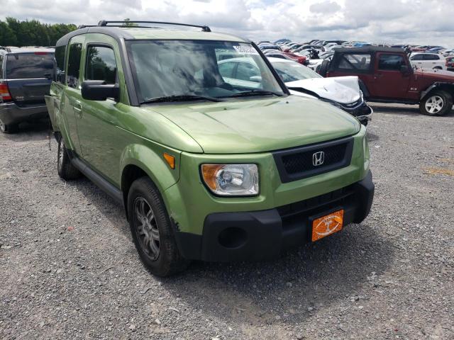 5J6YH18756L003772 - 2006 HONDA ELEMENT EX GREEN photo 1