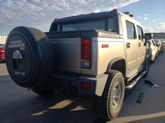 5GRGN22U46H106598 - 2006 HUMMER H2 SUT SILVER photo 4