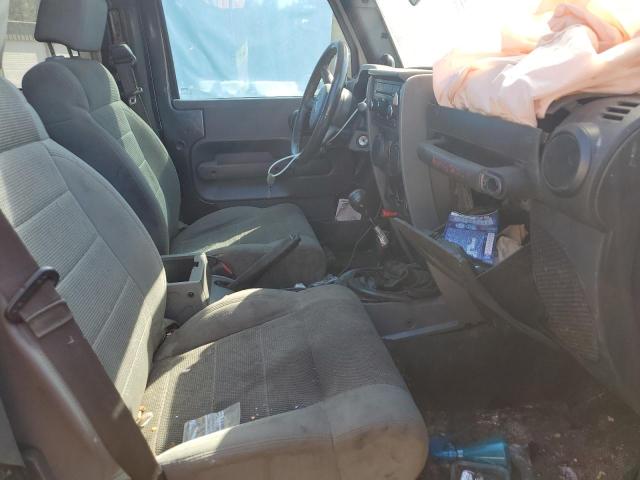 1J4FA54177L159575 - 2007 JEEP WRANGLER S BLACK photo 5