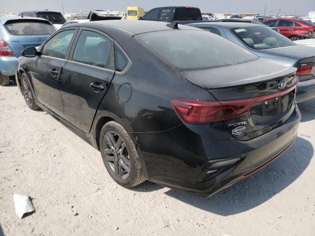 3KPF34AD5ME419338 - 2021 KIA FORTE GT L BLACK photo 3