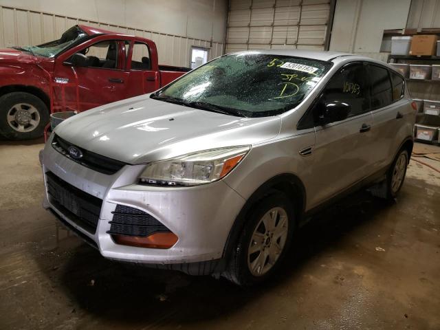 1FMCU0F7XDUC34484 - 2013 FORD ESCAPE S SILVER photo 2